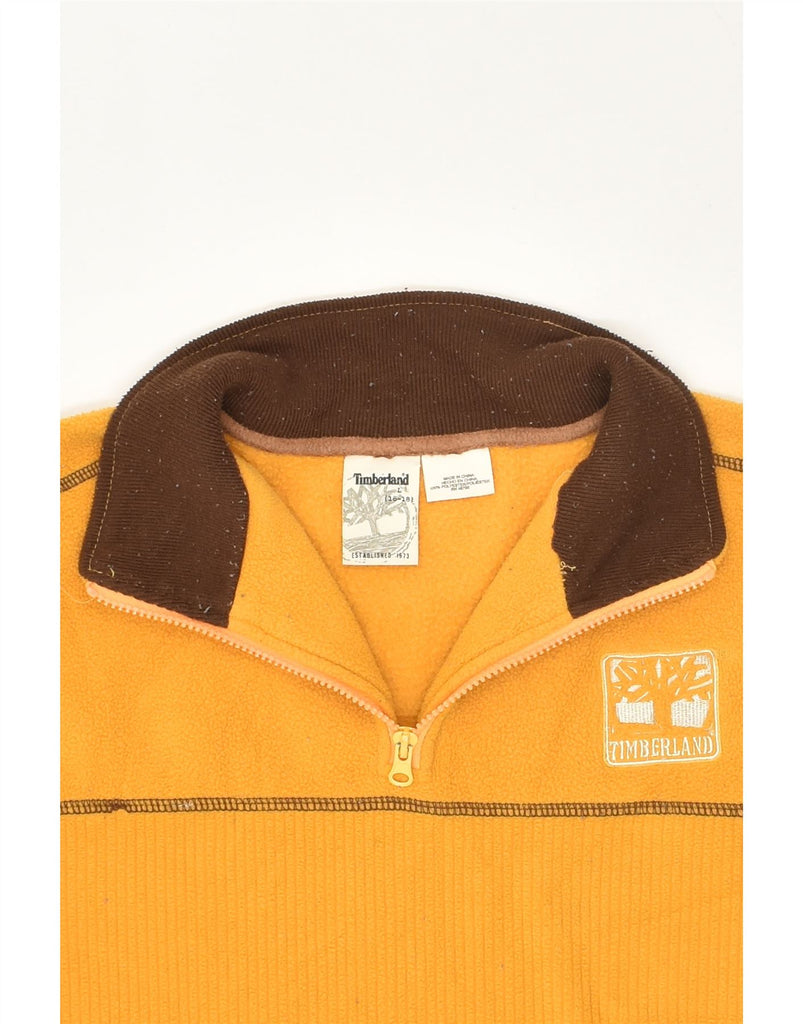 TIMBERLAND Boys Fleece Jumper 15-16 Years Large Yellow | Vintage Timberland | Thrift | Second-Hand Timberland | Used Clothing | Messina Hembry 