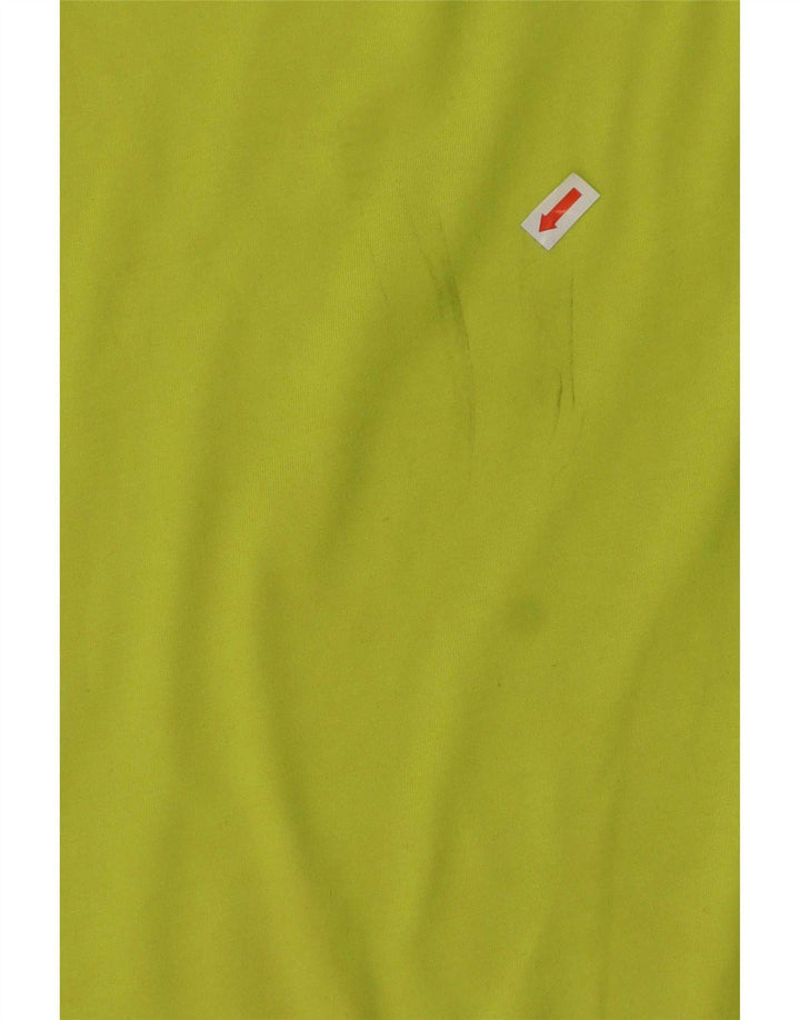 Arena Mens Graphic T-Shirt Top Large Green Cotton