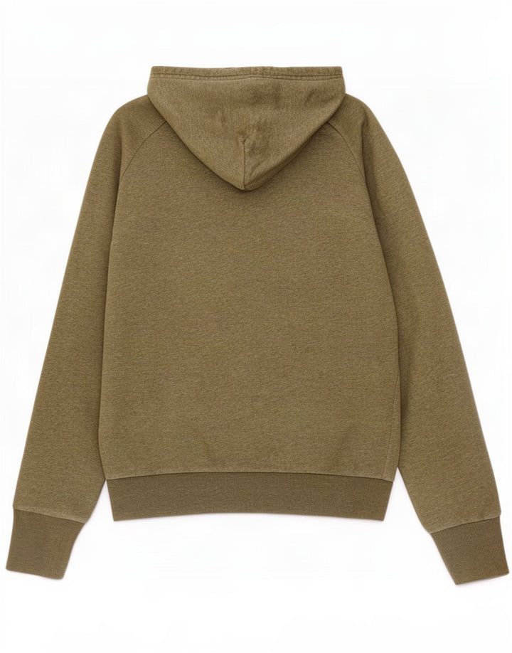 Under Armour Mens Hoodie Jumper Medium Khaki Cotton