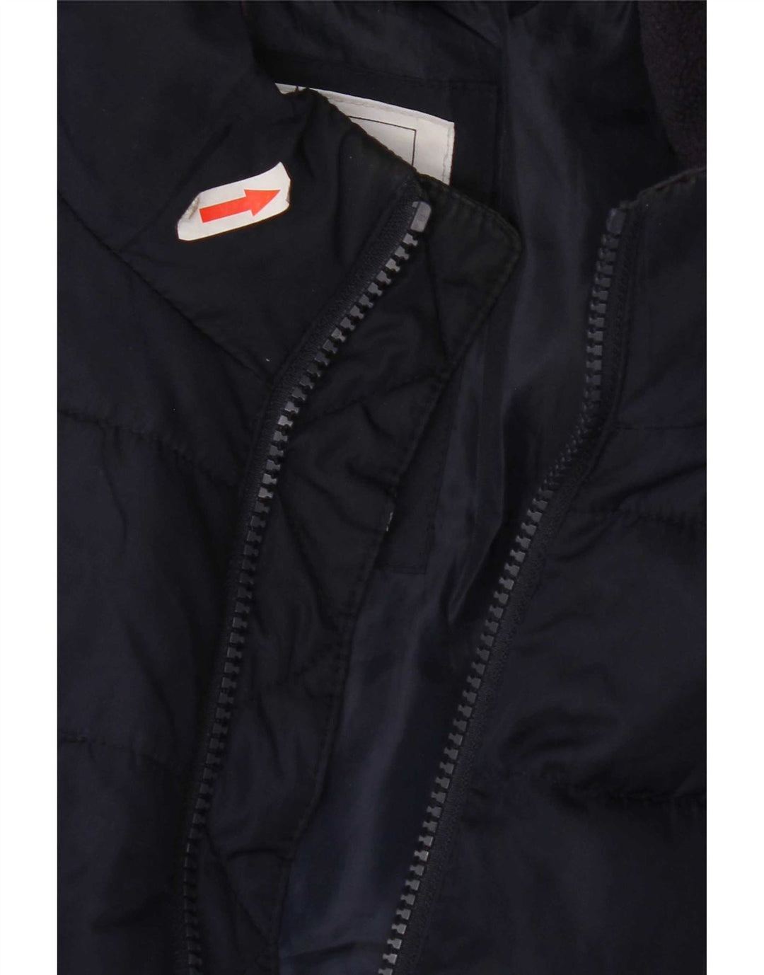 Gap Womens Padded Jacket UK 14 Medium Navy Blue Polyester