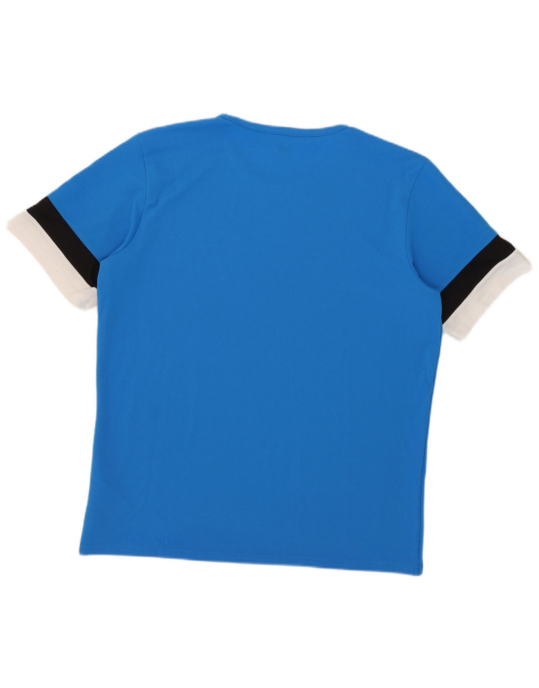 Puma Mens T-Shirt Top XL Blue Colourblock Polyester