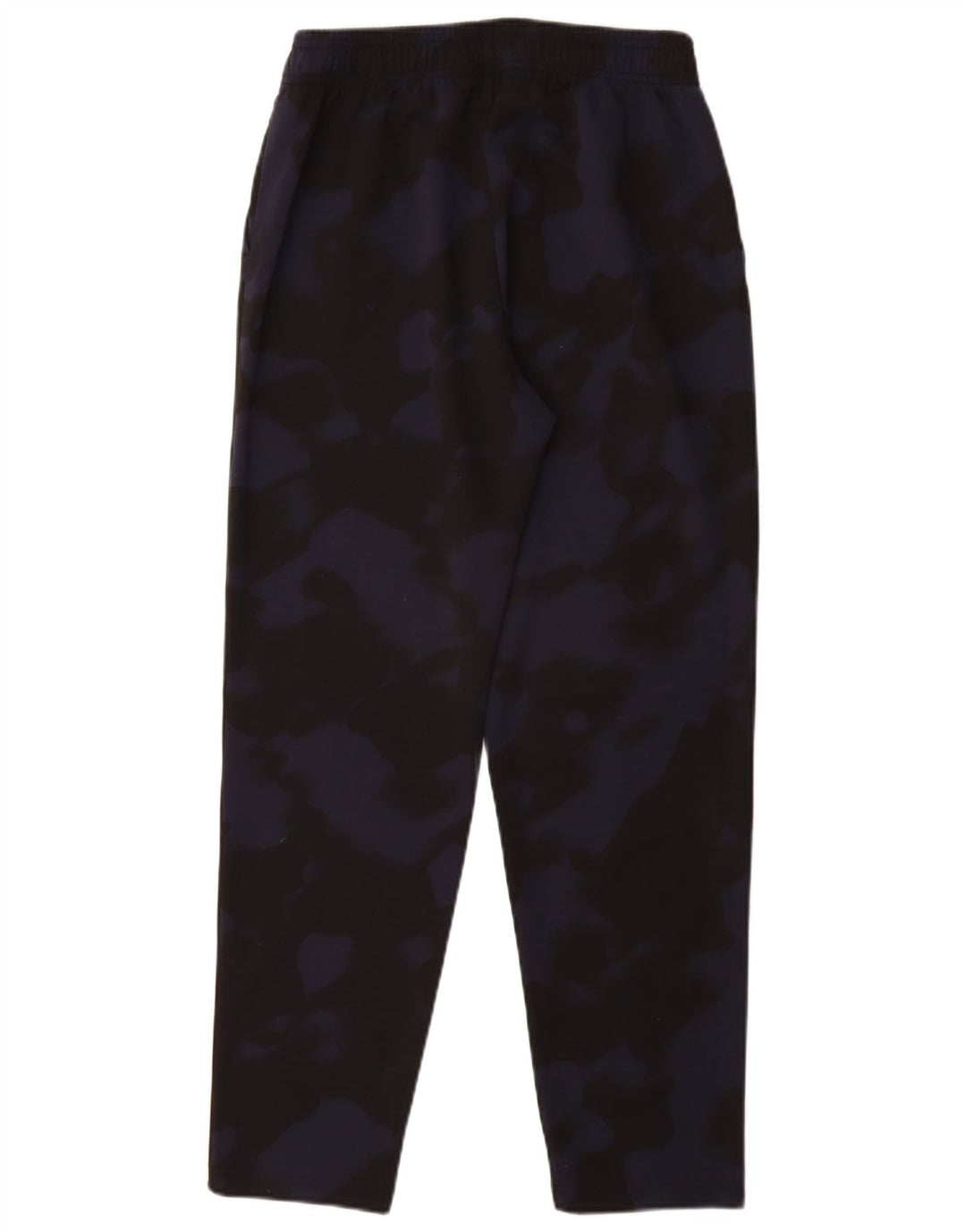 ADIDAS Boys Tracksuit Trousers 15-16 Years  Navy Blue Camouflage Polyester