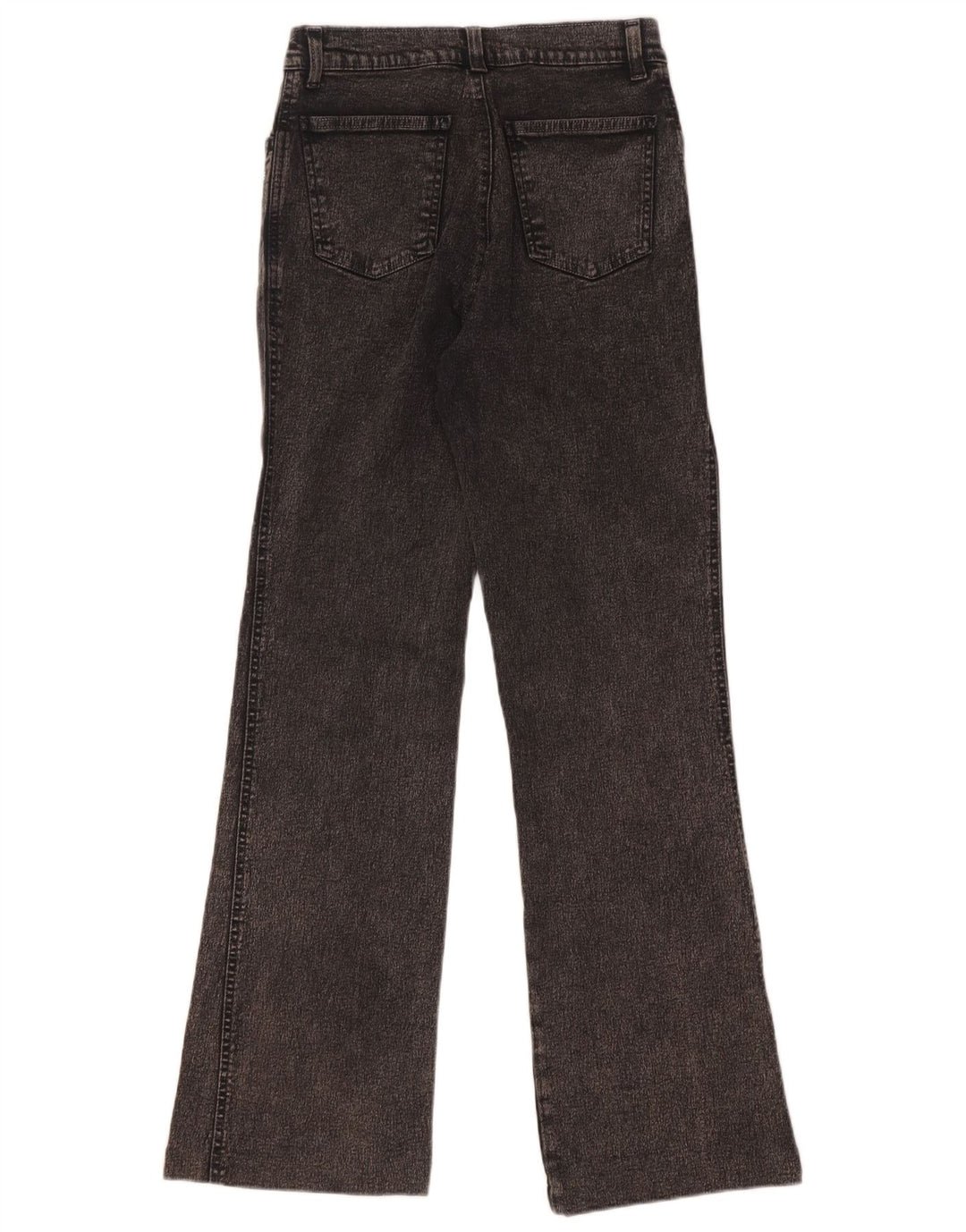 Bianca Maria Caselli Womens Bootcut Jeans IT 42 Medium W27 L30 Black Cotton