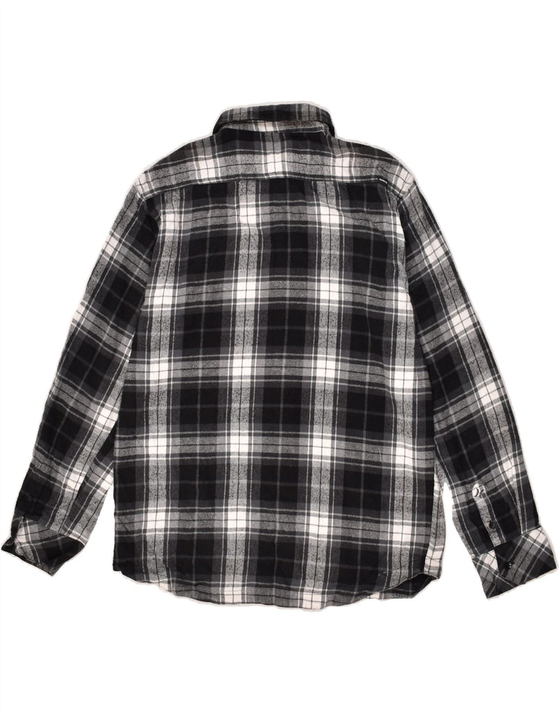 HURLEY Mens Shirt Medium Black Check Cotton | Vintage Hurley | Thrift | Second-Hand Hurley | Used Clothing | Messina Hembry 