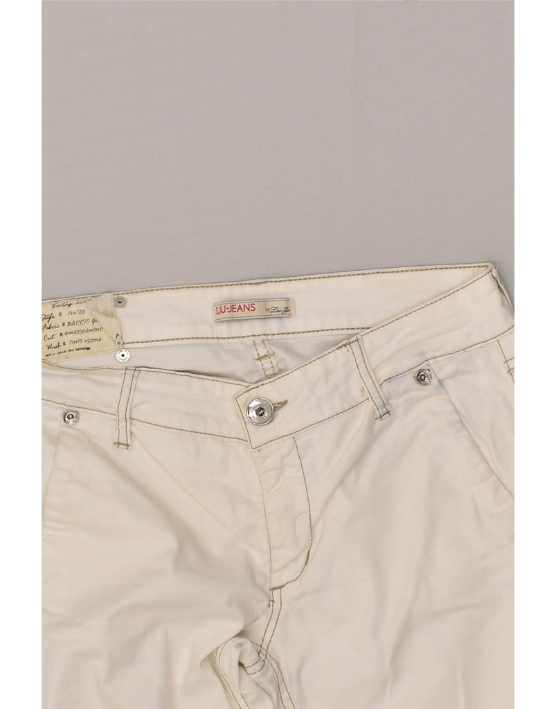 LIU JO Womens Slim Jeans W30 L30  White | Vintage Liu Jo | Thrift | Second-Hand Liu Jo | Used Clothing | Messina Hembry 