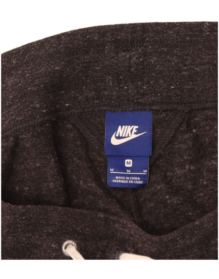 Nike Womens Capri Tracksuit Trousers Joggers UK 14 Medium Grey Flecked