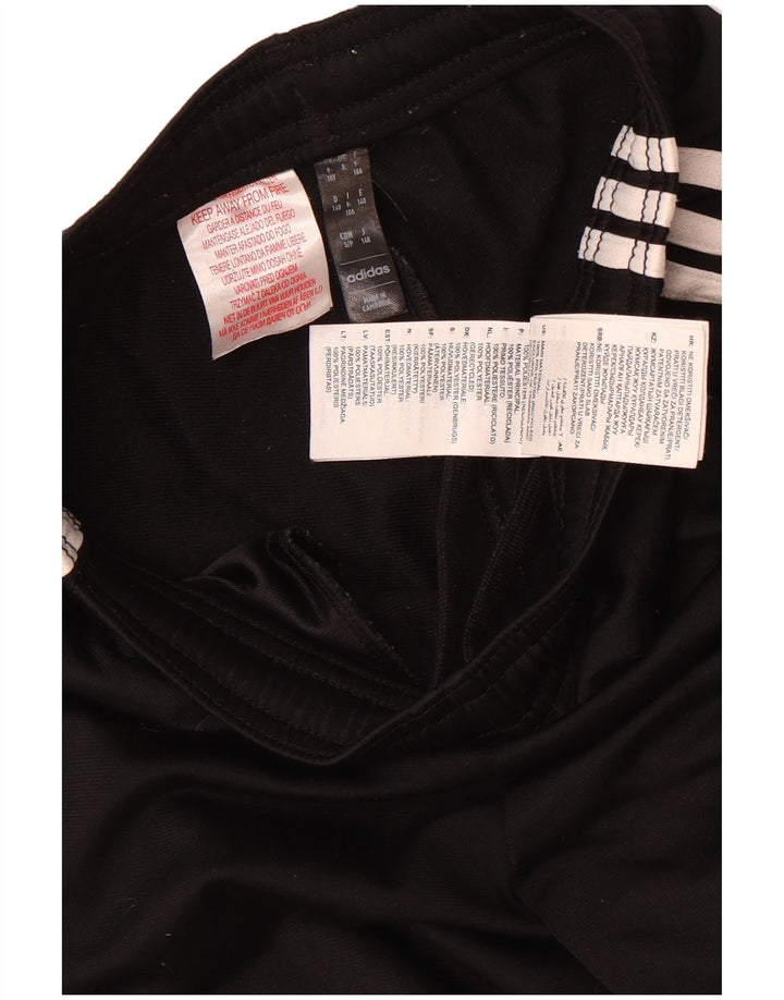Adidas Boys Aeroready Tracksuit Trousers 9-10 Years  Black Polyester