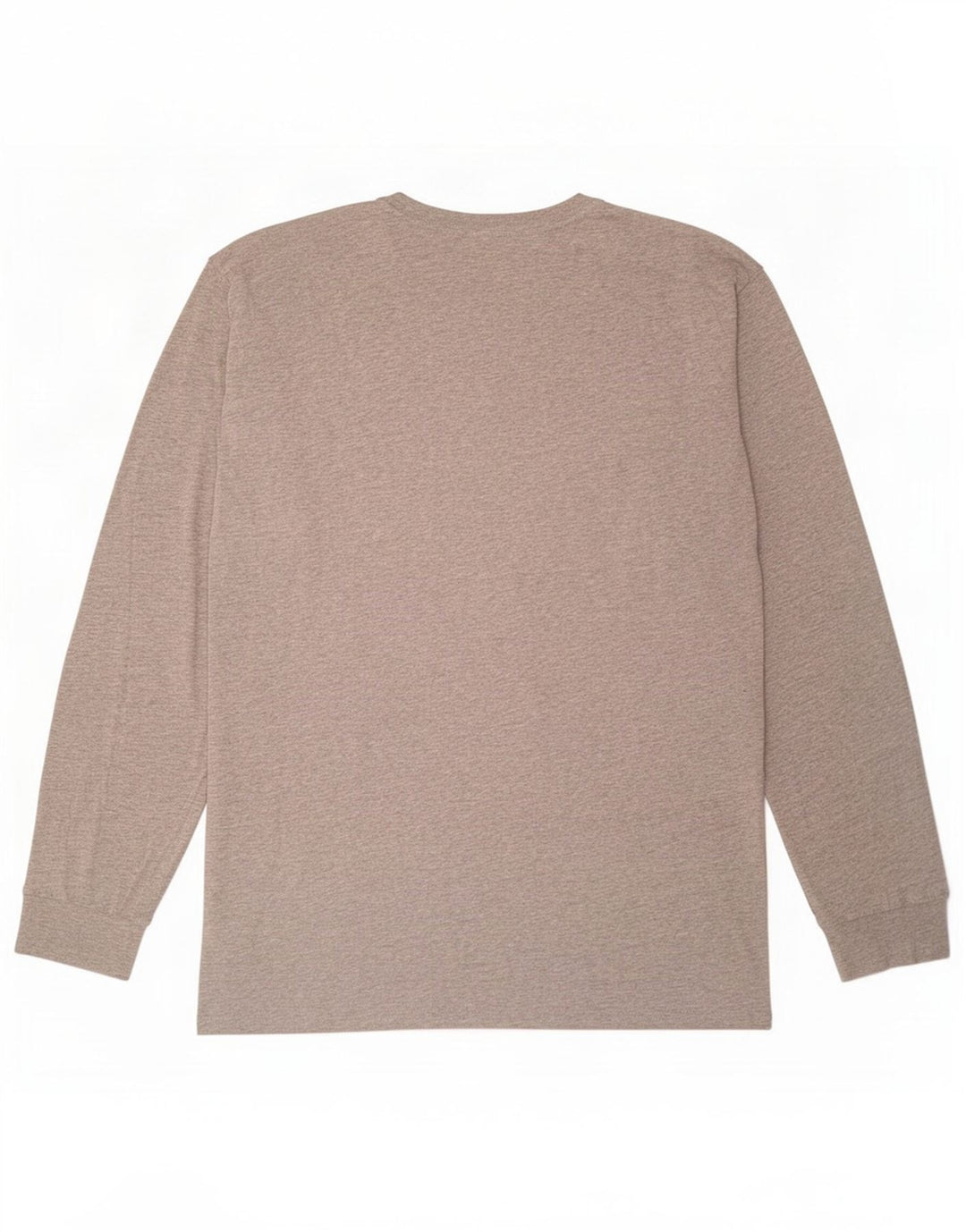 Vans Mens Classic Fit Graphic Top Long Sleeve Large Grey Flecked Cotton