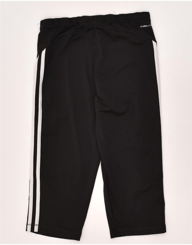 ADIDAS Girls Climalite Capri Tracksuit Trousers 13-14 Years Black | Vintage Adidas | Thrift | Second-Hand Adidas | Used Clothing | Messina Hembry 