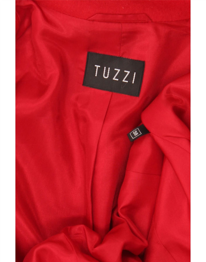 TUZZI Womens Blazer Jacket EU 38 Medium Red