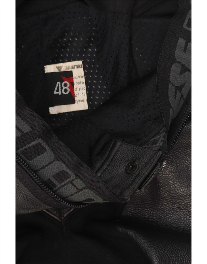 Dainese Mens Graphic Trousers IT 48 Medium W34 L26 Black Colourblock