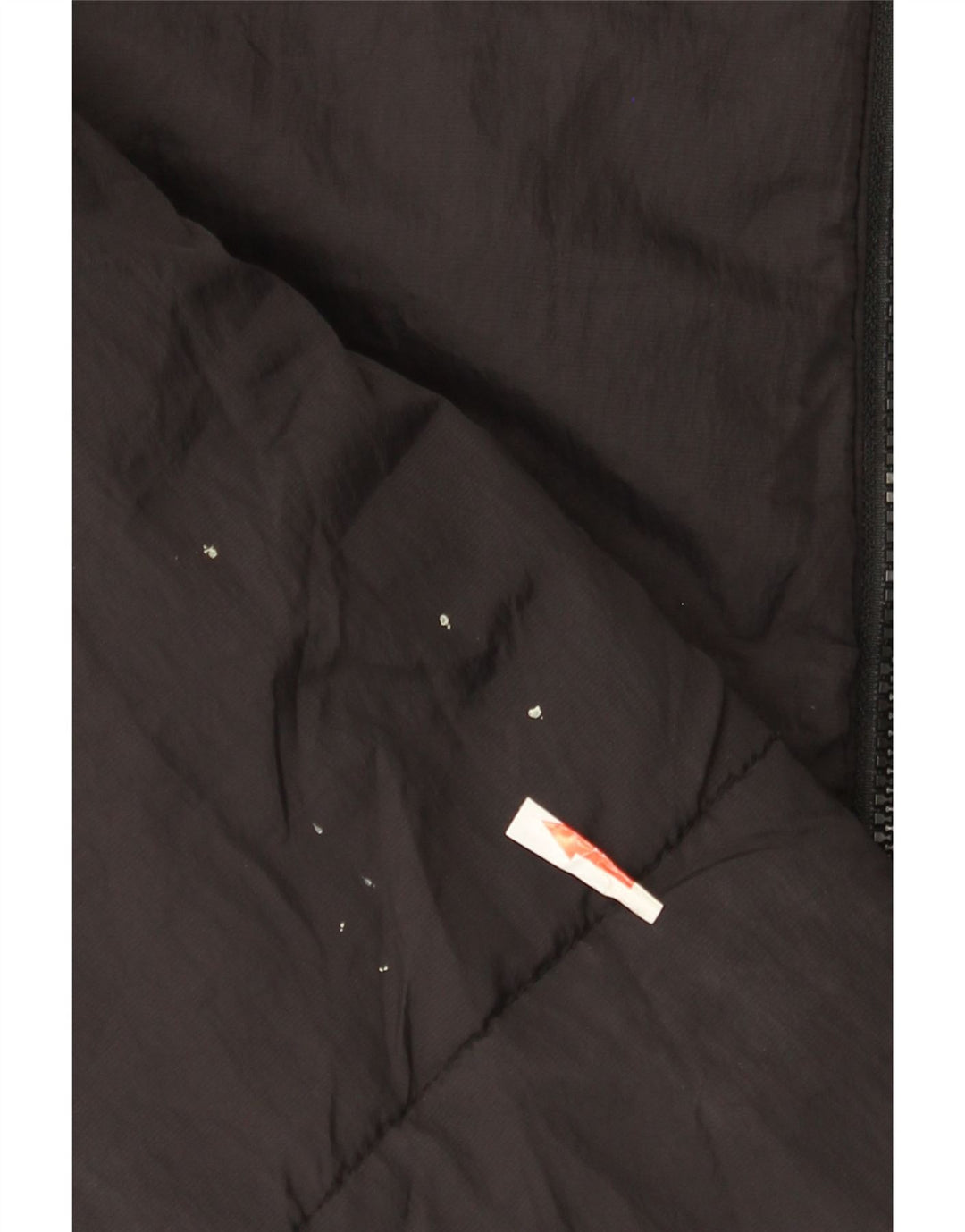 Billabong Mens Hooded Padded Jacket UK 38 Medium Black Nylon