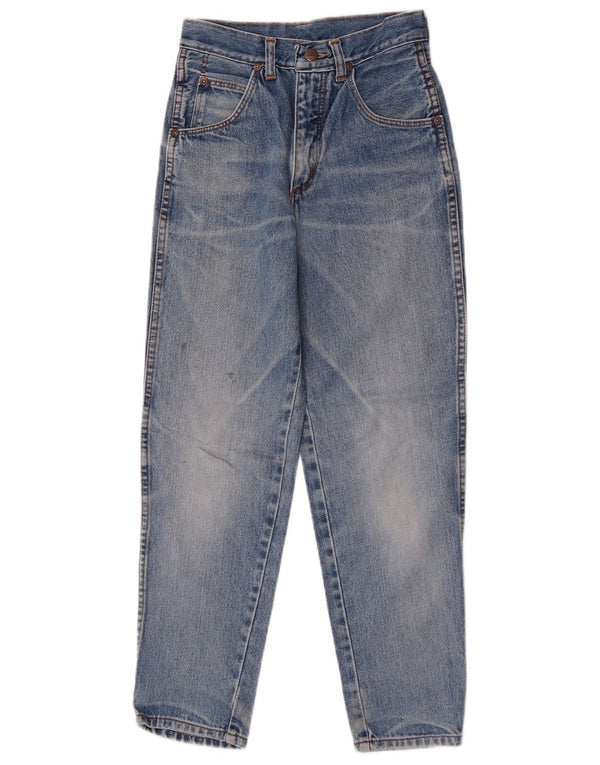 Wrangler Girls Tapered Jeans 11-12 Years W24 L26 Blue Cotton