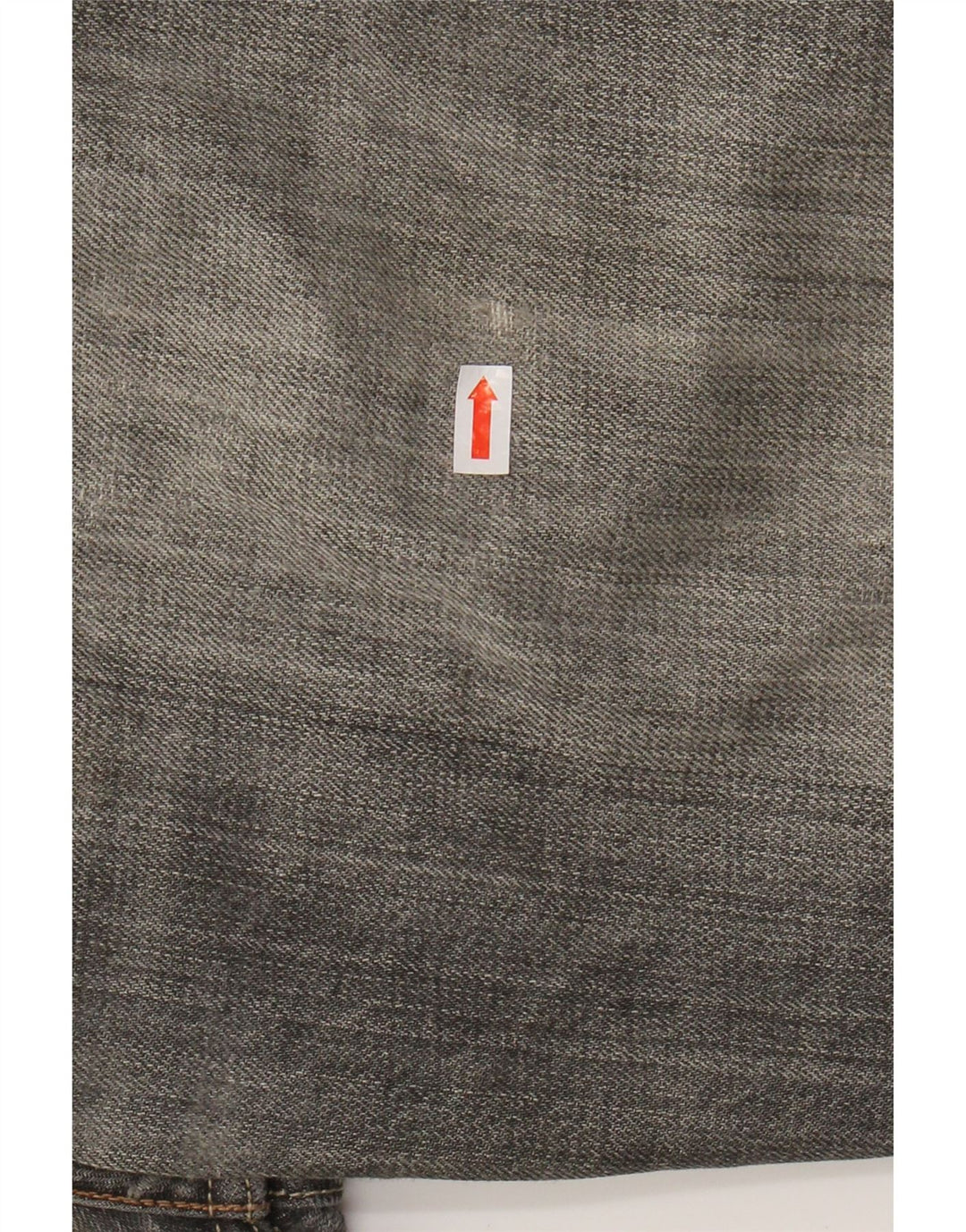 LEVI'S Mens 505 Straight Jeans W33 L30 Grey Cotton