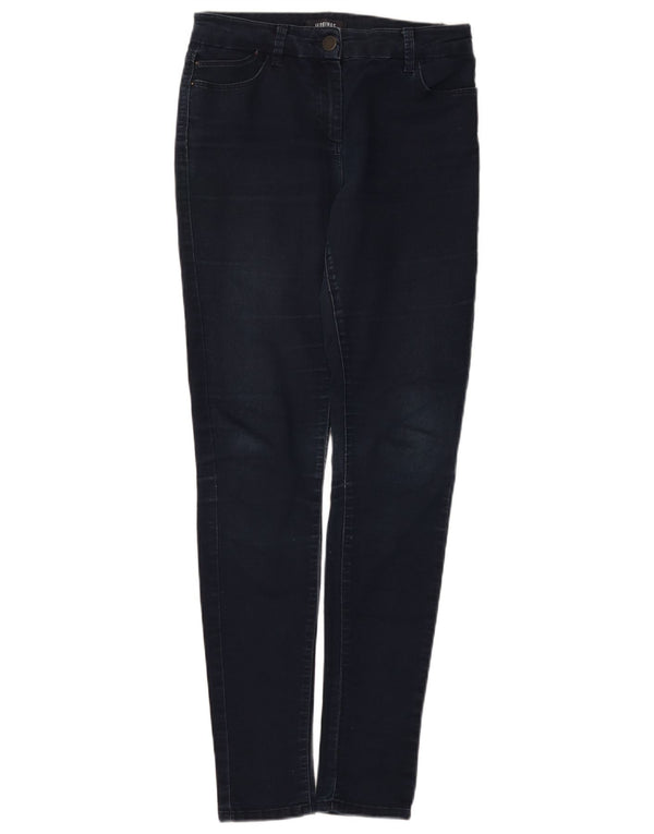 Marks & Spencer Womens Jegging Jeans UK 10 Small W30 L31 Navy Blue Cotton