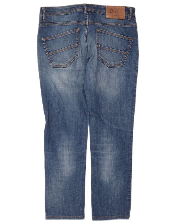 Dack's Womens Crop Slim Jeans IT 48 XL W32 L26 Blue Cotton