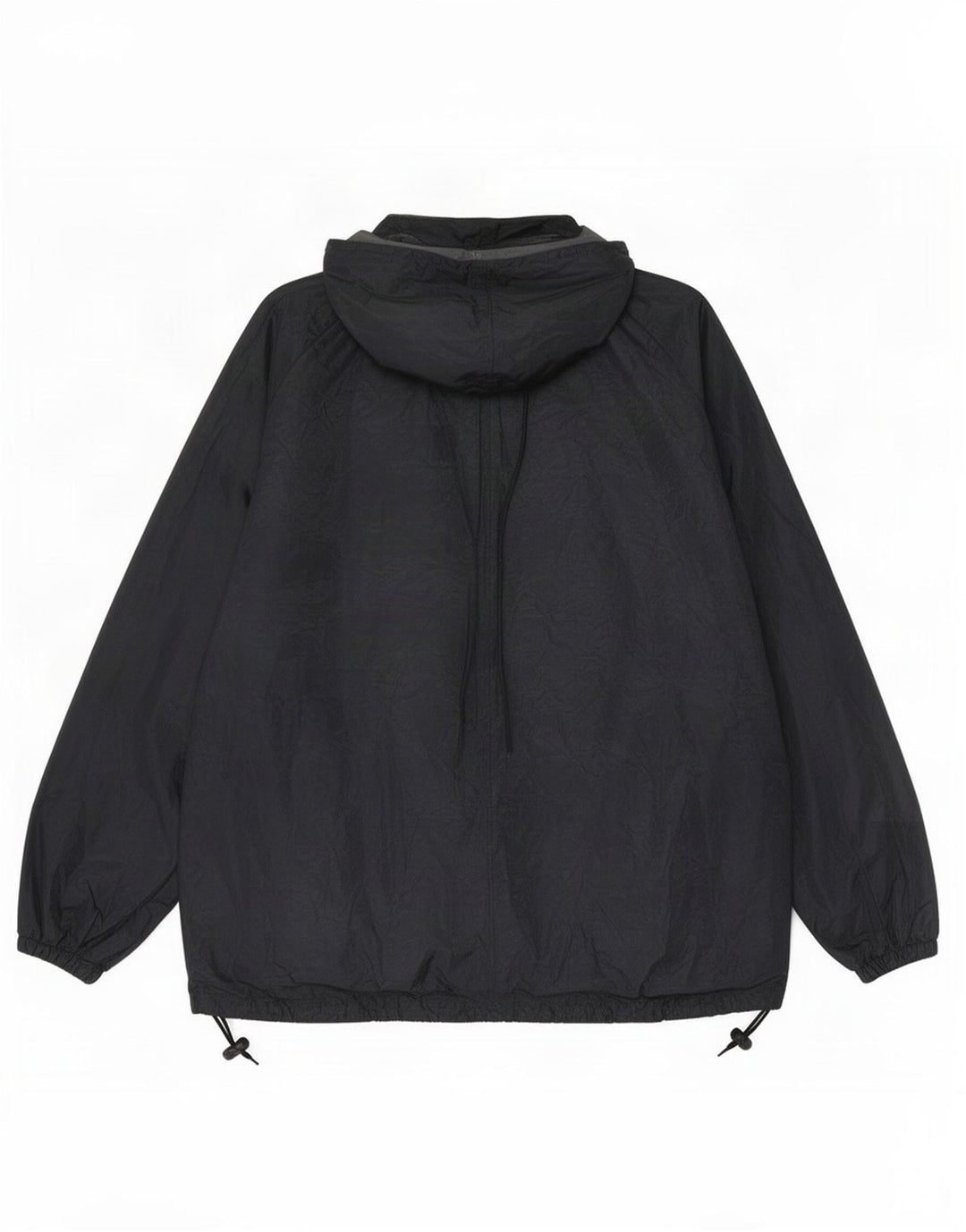 Dickies Mens Hooded Rain Jacket UK 40 Large Navy Blue Polyester