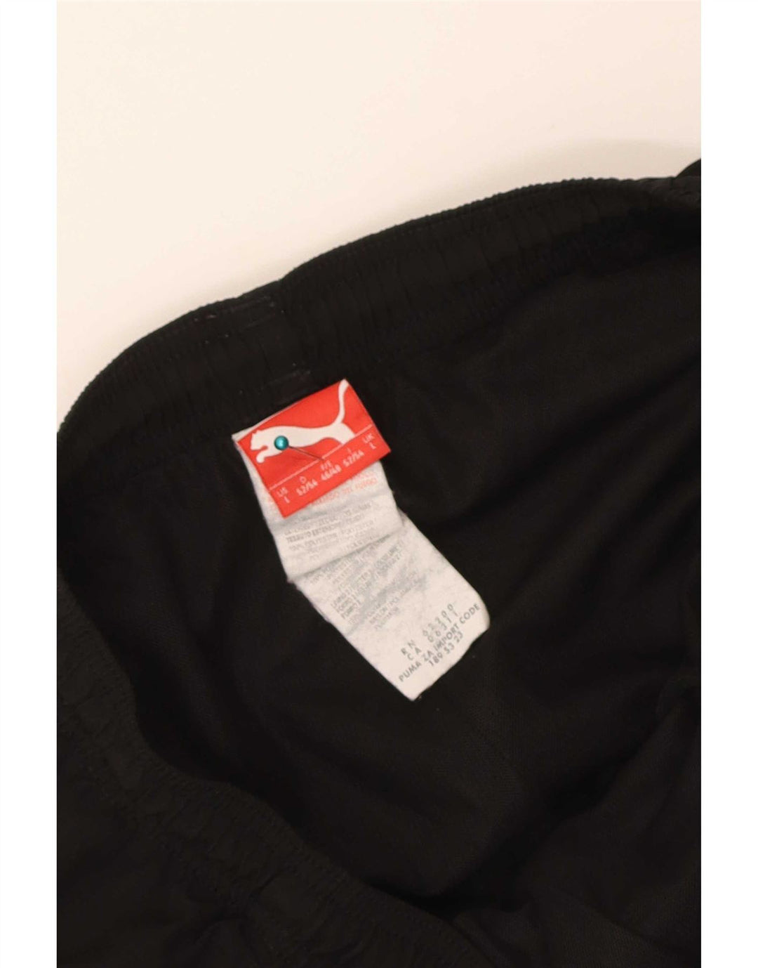 Puma Mens Tracksuit Trousers Joggers Large Black Polyester