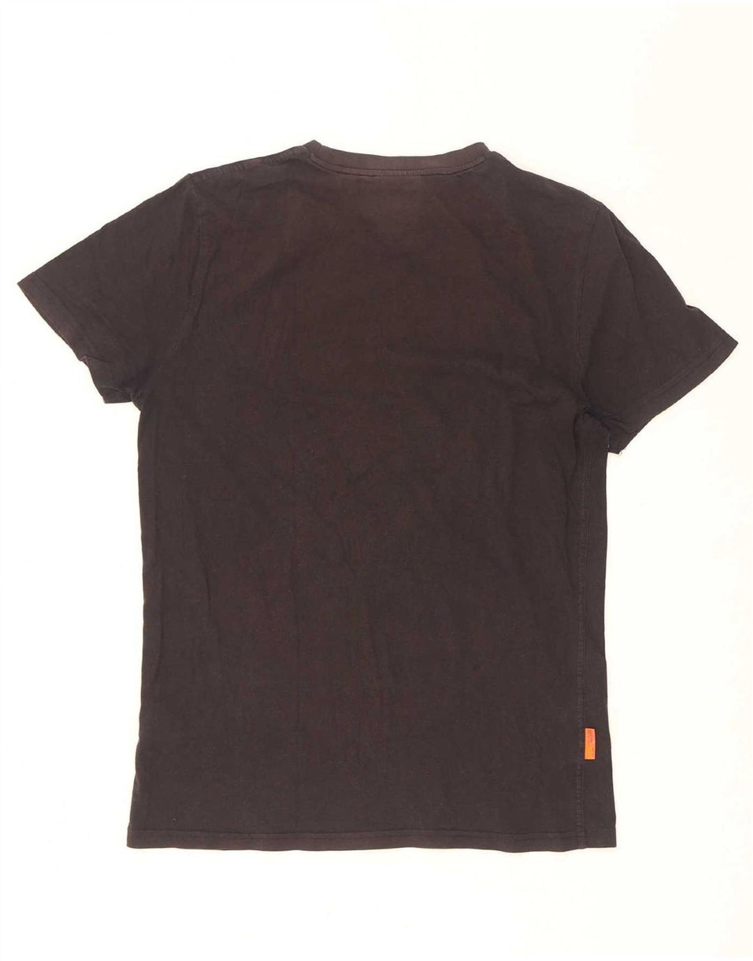 Superdry Mens T-Shirt Top XL Black Cotton