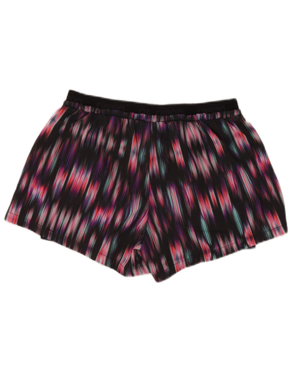 Arena Womens Sport Shorts UK 14 Medium  Multicoloured Ikat Polyester