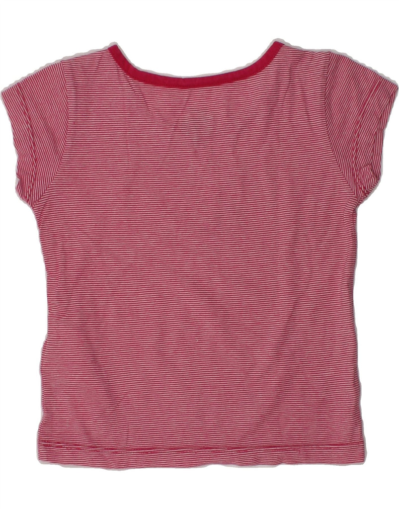 NIKE Girls T-Shirt Top 3-4 Years XS  Red Striped Cotton | Vintage Nike | Thrift | Second-Hand Nike | Used Clothing | Messina Hembry 