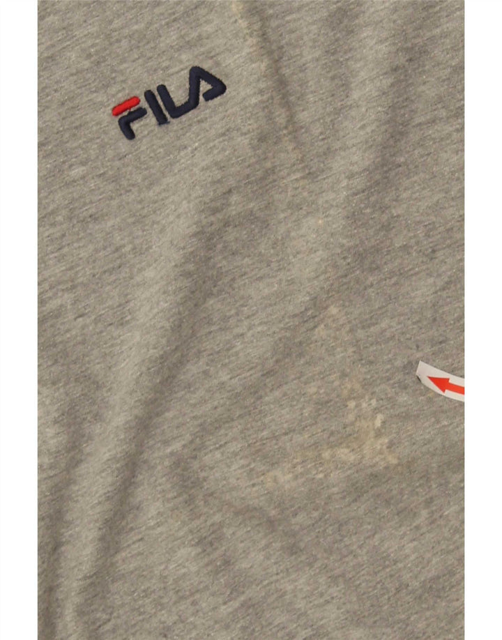 Fila Mens Vest Top XL Grey Flecked Cotton