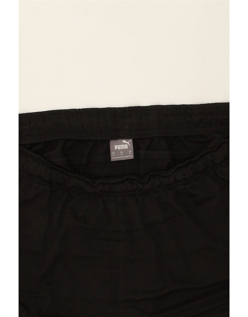 PUMA Mens Sport Shorts XL Black Polyester | Vintage Puma | Thrift | Second-Hand Puma | Used Clothing | Messina Hembry 