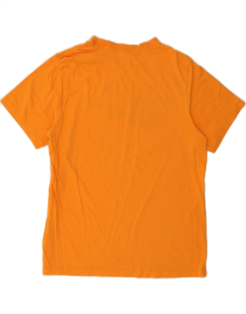 NIKE Mens Graphic T-Shirt Top Large Orange Cotton Vintage Nike and Second-Hand Nike from Messina Hembry 