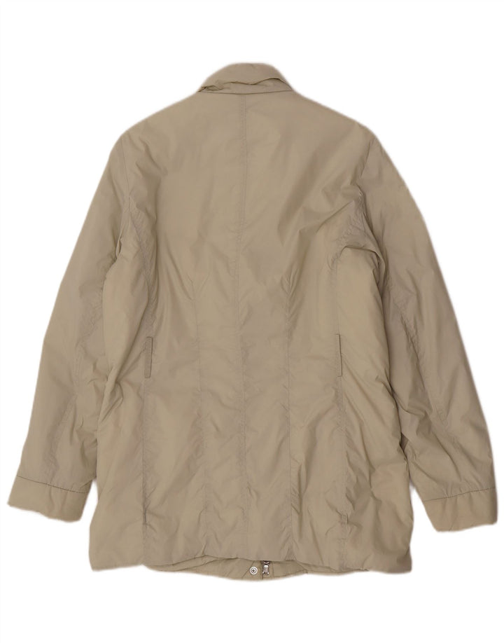 Conte of Florence Womens Padded Jacket IT 46 Large Beige