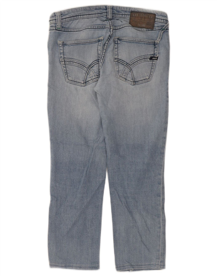 Gas Womens Tapered Jeans W29 L24 Blue Cotton