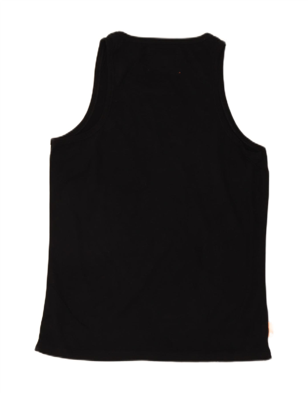 SUPERDRY Mens Vest Top Medium Black Cotton