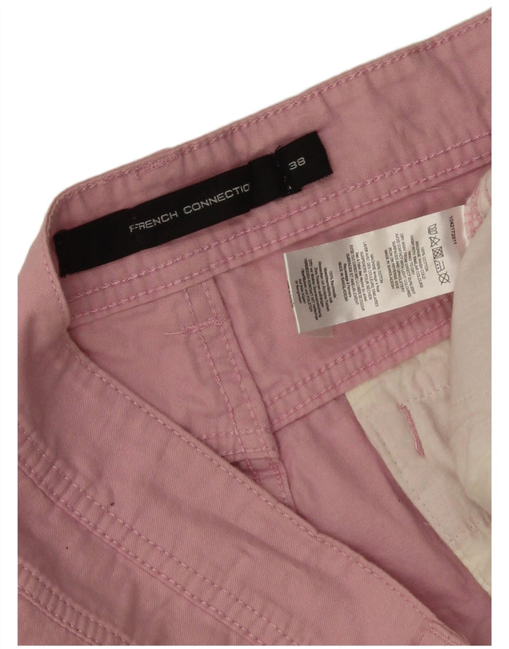 French Connection Mens Chino Shorts W38 XL  Pink Cotton