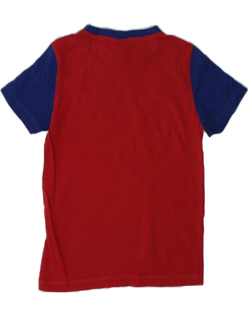 CHAMPION Boys Graphic T-Shirt Top 5-6 Years XS Red Colourblock | Vintage Champion | Thrift | Second-Hand Champion | Used Clothing | Messina Hembry 