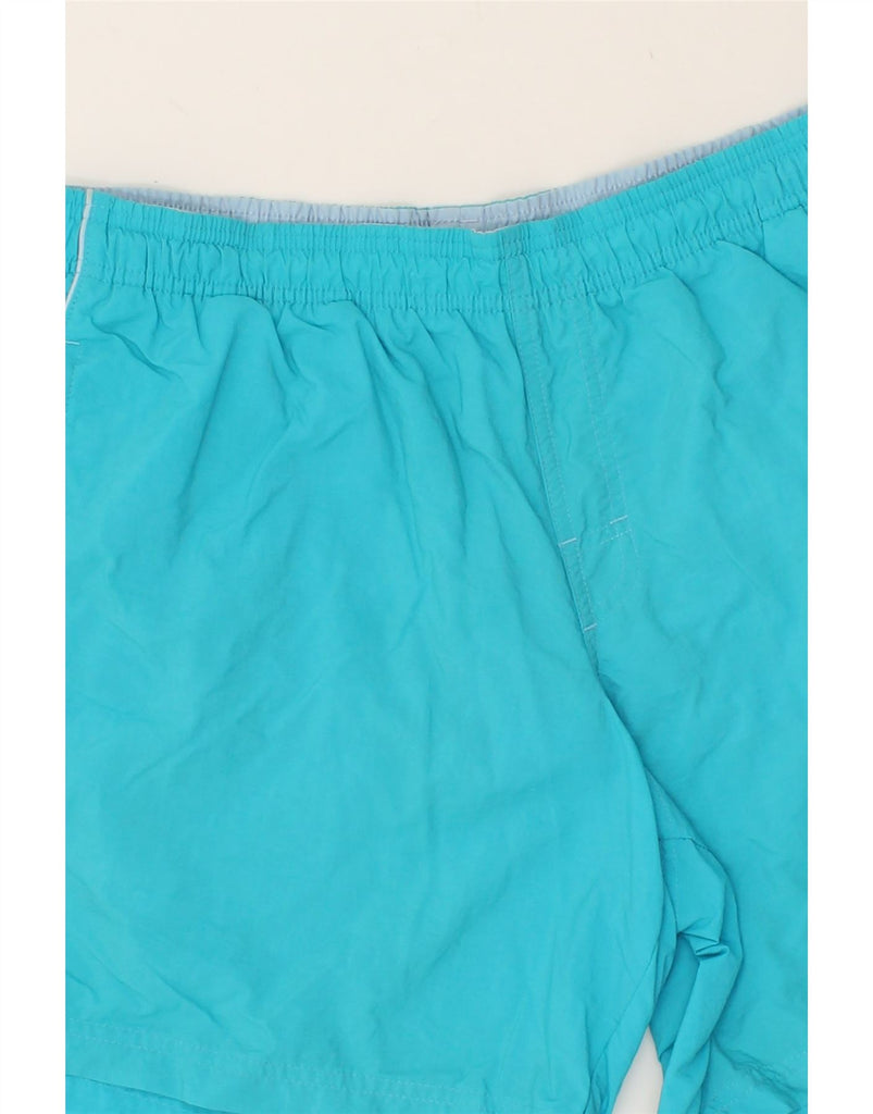 ADIDAS Mens Sport Shorts Medium Turquoise Polyamide | Vintage Adidas | Thrift | Second-Hand Adidas | Used Clothing | Messina Hembry 