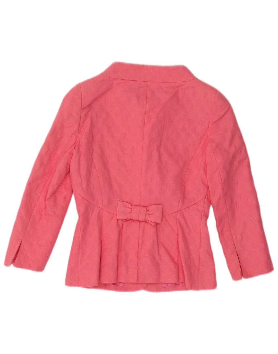 LUISA SPAGNOLI Womens 3/4 Sleeve 5 Button Blazer Jacket IT 40 Small Pink