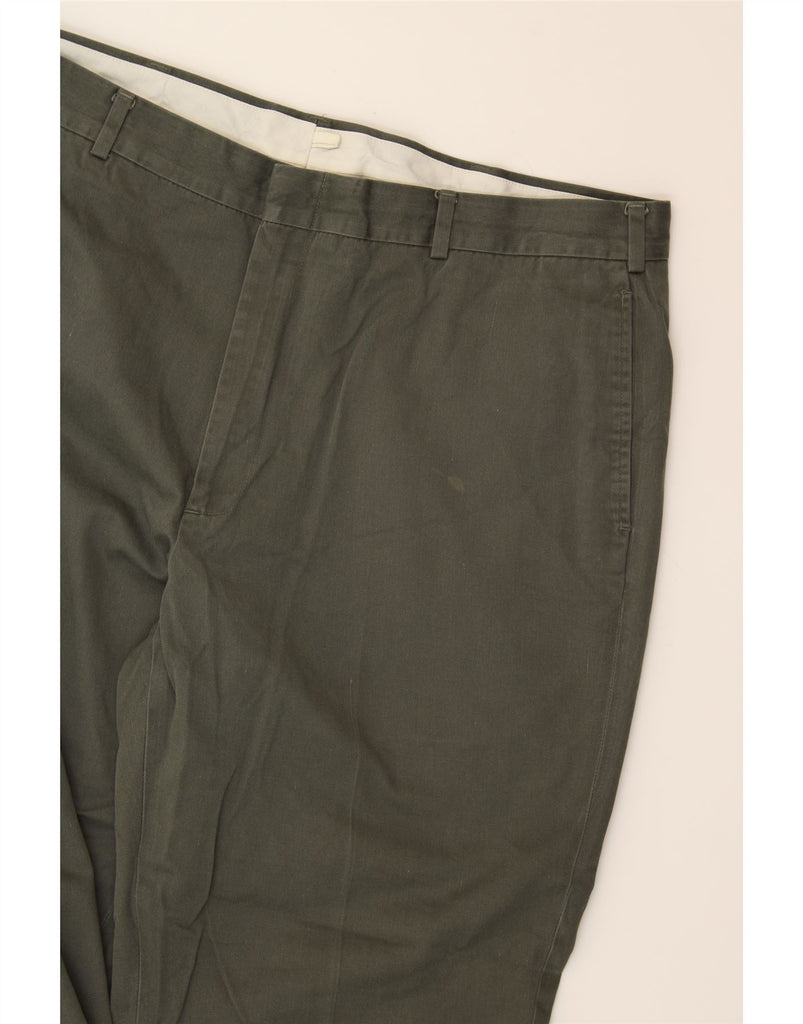 L.L.BEAN Mens Straight Chino Trousers W42 L28 Green Cotton Vintage L.L.Bean and Second-Hand L.L.Bean from Messina Hembry 