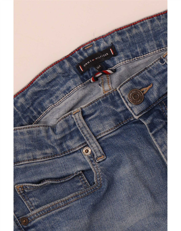 Tommy Hilfiger Boys Slim Jeans 13-14 Years W28 L30 Blue