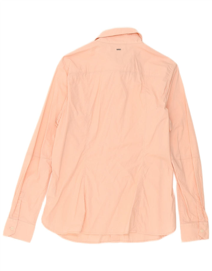 G-Star Womens Shirt UK 16 Large Pink Cotton