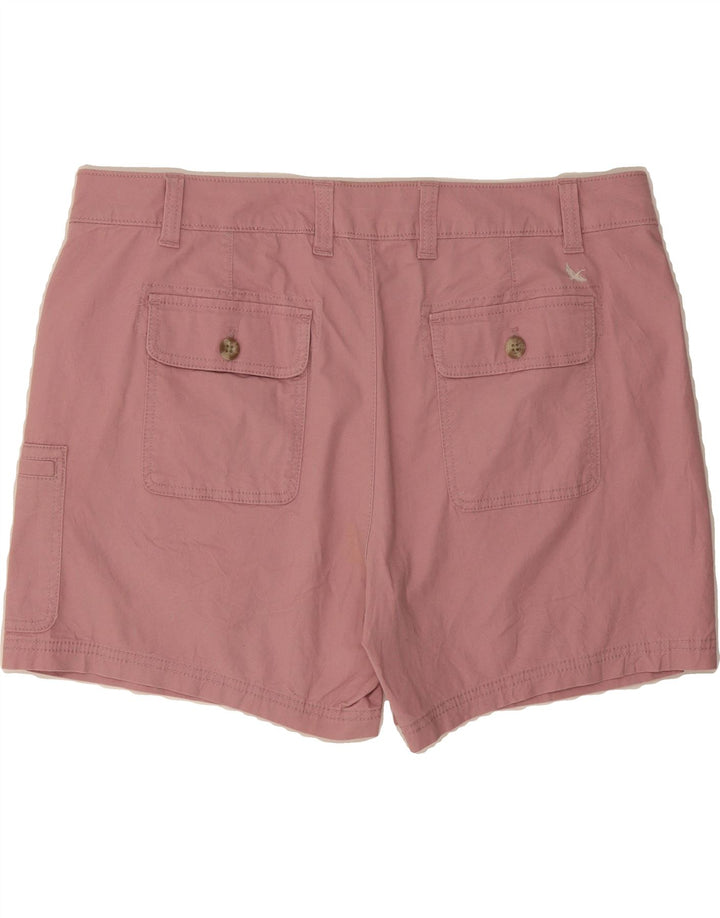EDDIE BAUER Womens Cargo Shorts W40 2XL Pink Vintage Eddie Bauer and Second-Hand Eddie Bauer from Messina Hembry 