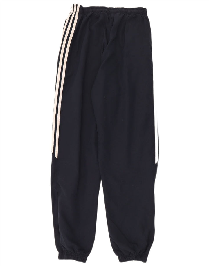 Adidas Mens Tracksuit Trousers Joggers Medium Navy Blue Polyester