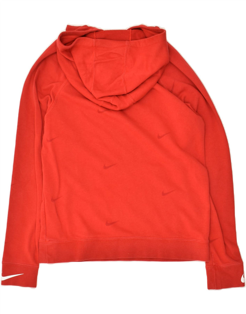 NIKE Boys Standard Fit Hoodie Jumper 13-14 Years XL Red Cotton | Vintage Nike | Thrift | Second-Hand Nike | Used Clothing | Messina Hembry 