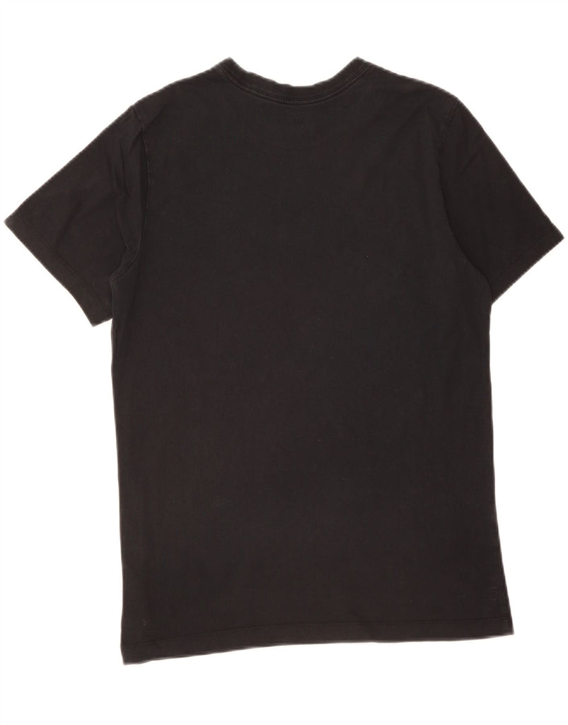 JORDAN Mens Graphic T-Shirt Top Medium Black Cotton Vintage Jordan and Second-Hand Jordan from Messina Hembry 