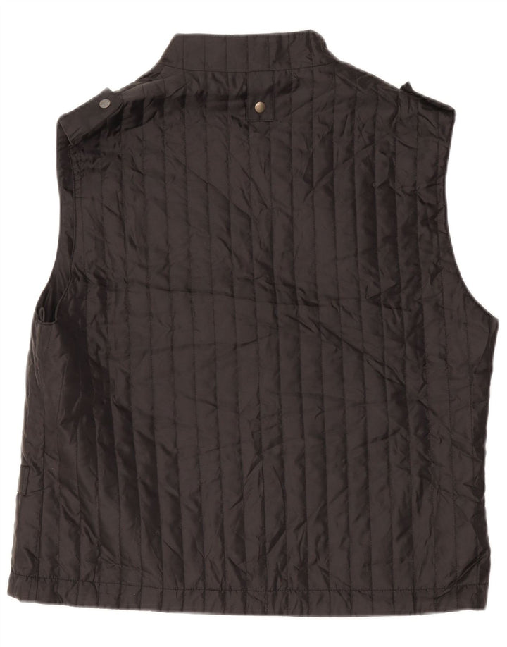Marks & Spencer Mens Liner Gilet UK 38 Medium Black Polyester