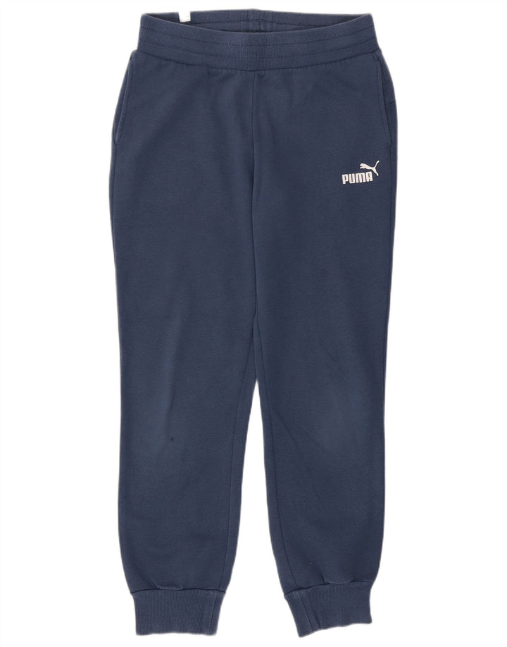 Puma Mens Tracksuit Trousers Joggers Small  Navy Blue