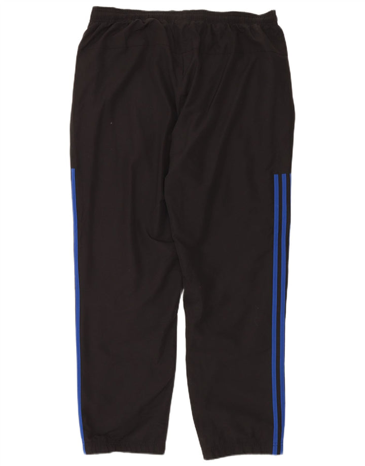 ADIDAS Mens Tracksuit Trousers Joggers XL  Black Polyester