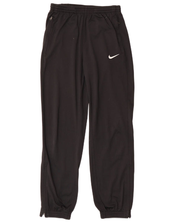 Nike Boys Dri Fit Tracksuit Trousers Joggers 12-13 Years Large Black