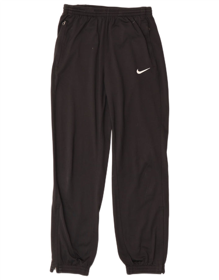 Nike Boys Dri Fit Tracksuit Trousers Joggers 12-13 Years Large Black