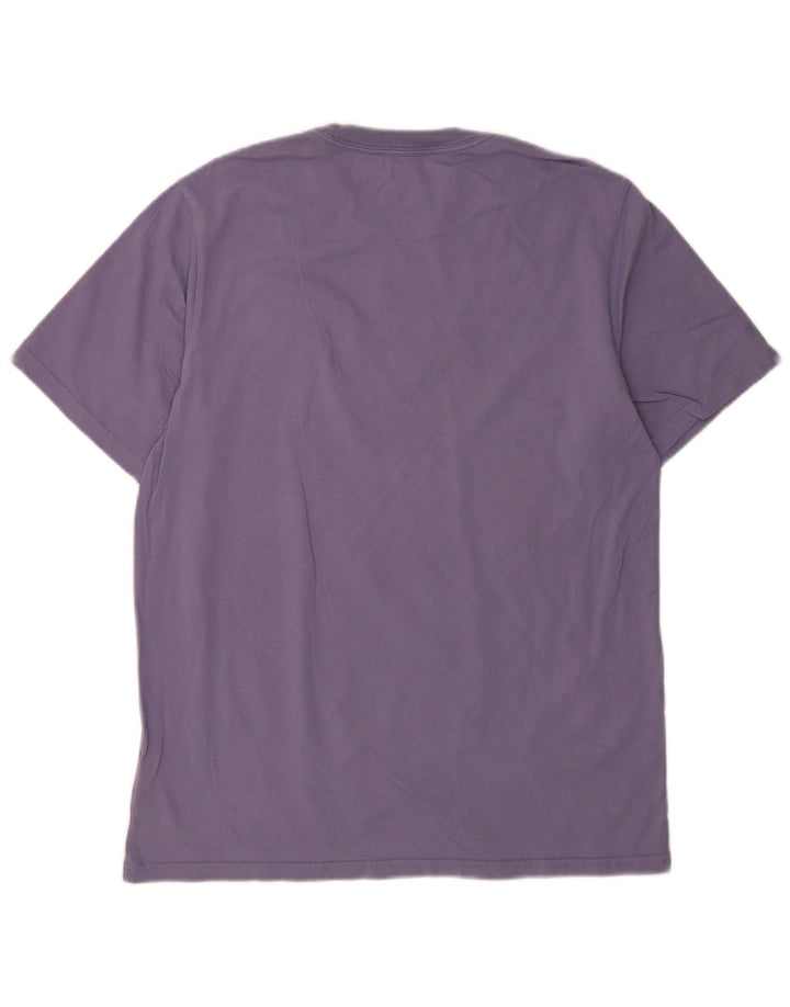 Converse Mens T-Shirt Top Large Navy Blue Cotton