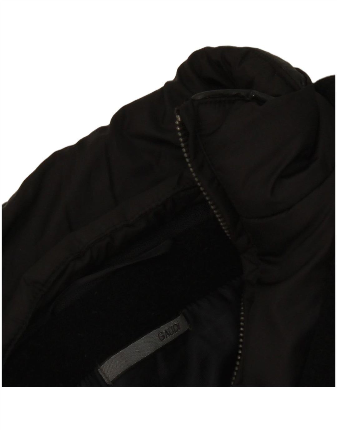 Gaudi Mens Double Breasted Coat IT 48 Medium Black Wool