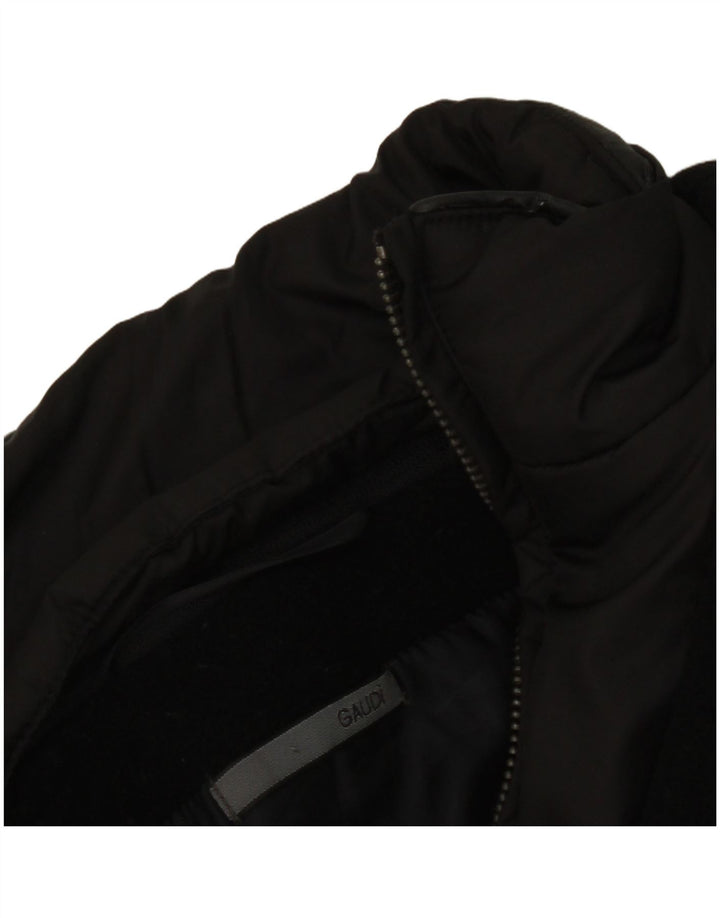 Gaudi Mens Double Breasted Coat IT 48 Medium Black Wool